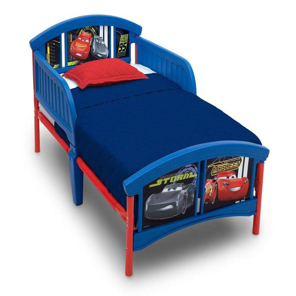 /Pixar Cars Plastic Toddler Bed, Blue