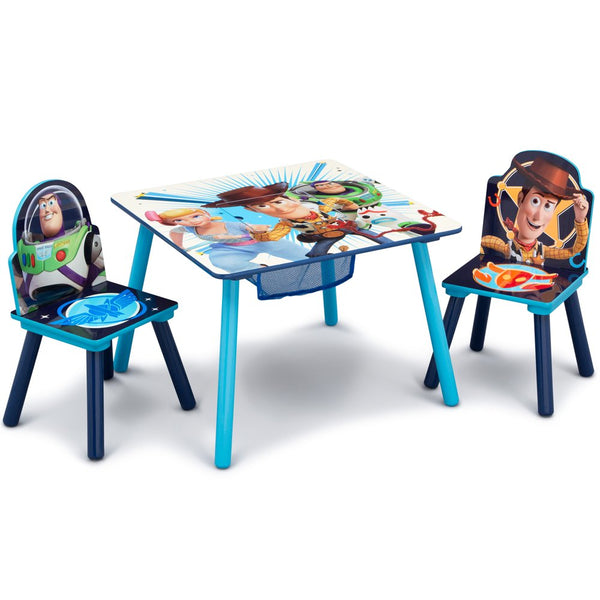 /Pixar Toy Story 4 Kids Table and Chair Set with Storage by