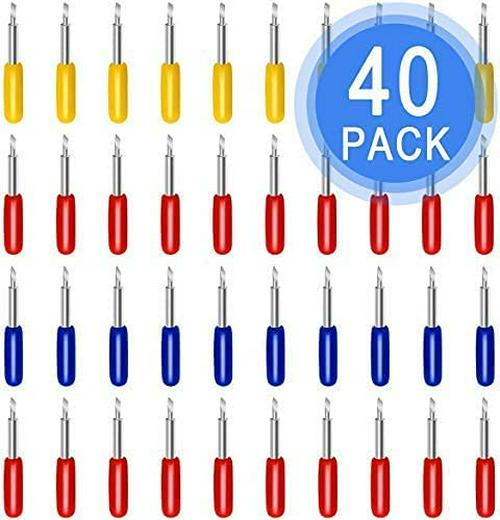 40 Blades, Compatible With Explore For Cricut Cutter, 45 Degree