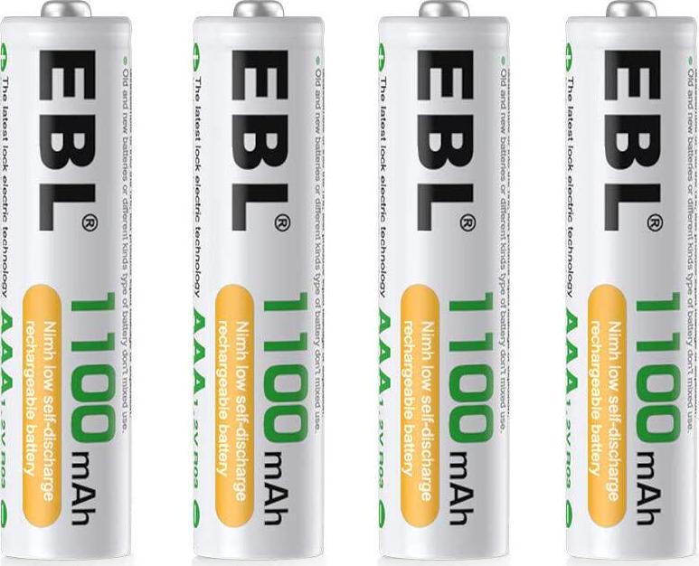 EBL AA Batteries 2800mAh High Capacity Precharged Ni-MH AA Rechargeable  Batteries - Pack of 28