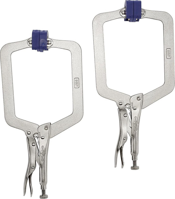 IRWIN Tools VISE-GRIP Locking C-Clamp, Original, 2-Piece Set (45619)