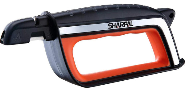 SHARPAL 103N All-in-1 Knife and Garden Tool Blade Sharpener, Sharpening and Honing Shears, Secateurs, Lawn Mower Blade, Axe, Pruner, Scissors, Outdoor and Kitchen Knives and Garden Tool Axe Sharpener