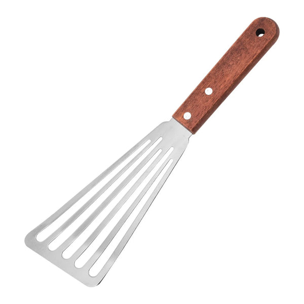 Wooden for Cooking 12In Silicone Tipped Kitchen 7 Stainless Steel Fried Fish Shovel Steak Cooking Spatula Leak Shovel Stainless Steel Grill Tong Mini Spoon Silicone Kitchen Cooking Utensils Set Wooden