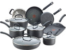 ( Set 12 Piece )T-Fal Ultimate Hard Anodized Nonstick Cookware , Oven Broiler Sa