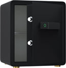 Ytsafeco Biometric Safe Box - 1.7 Cubic Feet Auto-Open Fingerprint Safe with Rem