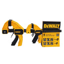 Dewalt 4-Pack Medium and Large Trigger Bar Clamp Pack 300 Lb Clamping Force