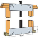 (20 Count) Simpson Strong-Tie PSPN516Z 5 X 16-5/16-Inch Protecting Shield Plate ZMAX