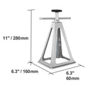 BENTISM RV Stabilizer Jacks, 4 Pack Aluminum RV Leveling Jacks, RV Stack Jacks for RV Travel Trailer Camper, Single Screw Jack Support up to 6000 Lbs, Adjustable from 11 Inch to 17 Inch