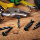 #14 X 2-3/8" Wood Screw 100Pcs 18-8 (304) Stainless Steel Screws Flat Head Phillips Fast Self Tapping Drywall Screws Black Oxide by SG TZH