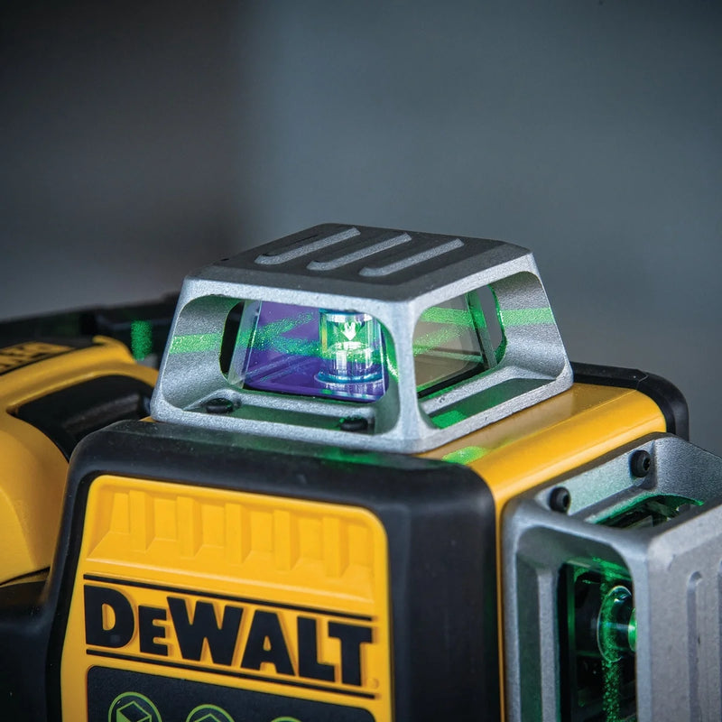 Dewalt DW089LG 12V MAX Laser Level, Green Line Laser, 3-Way, 360 Degree Professional Laser, Cordless/Rechargeable (Tool Only)