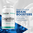 ( 3 Pack ) S.O Labs Neuron Boost Cognition Supports Focus, Memory, Clarity