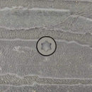 #8 X 2-1/2" - #37 Gray - Stainless Steel Trim Head Deck Screws - 350 Pc. Deck Pack for 100 Sq. Ft. of Decking - STX37T08250