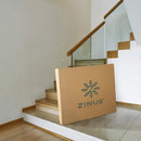 ZINUS No Assembly Metal Box Spring / 9 Inch White Mattress Foundation / Sturdy M