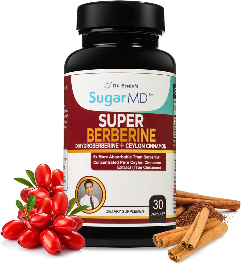 Sugarmd Super Berberine Supplement – 250Mg Glucovatage Dihydroberberi