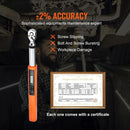 BENTISM Digital Torque Wrench, 3/8" Drive Electronic Torque Wrench, Torque Wrench Kit 3.7-37Ft.Lb/5-50N.M Torque Range Accurate to ±2%, 3-Mode Adjustable Torque Wrench Set with LED Buzzer Calibration