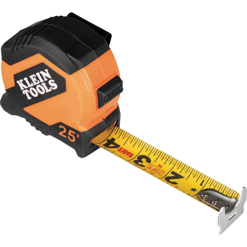 Klein Tools 9525 Tape Measure, 25-Foot Compact, Double-Hook