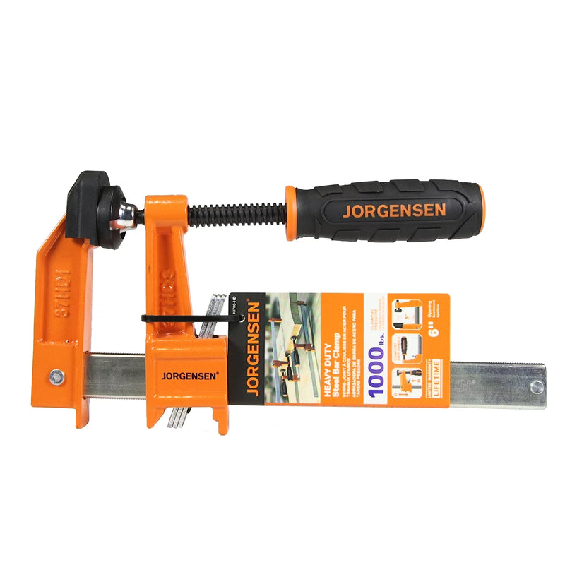 Jorgensen 6" Heavy Duty Steel Bar Clamp