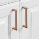 10 Pack Knurled Cabinet Pulls 5 Inch Champagne Bronze Kitchen Cabinet Handles Cabinet Hardware Kitchen Handles for Cabinets Dresser Pulls Drawer Handle