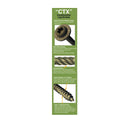 (300 Count) Big Timber CTX156 15 X 6" Bronze Lag Screw