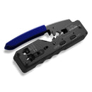 VCELINK RJ45 Crimping Tool Pass Through, Cat7/6A/6/5E/5 Ethernet Wire Cutter Crimper
