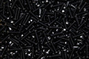 (500) Button Head 8-32 X 3/4 Socket Cap Screws BHCS Allen Plain Black