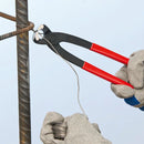 KNIPEX Tools - Concreters' Nippers, Plastic Coated (9901220), 8-3/4 Inches C27