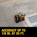 Dewalt DW089LG 12V 3 X 360 Red Beam Line Laser (Tool Only)