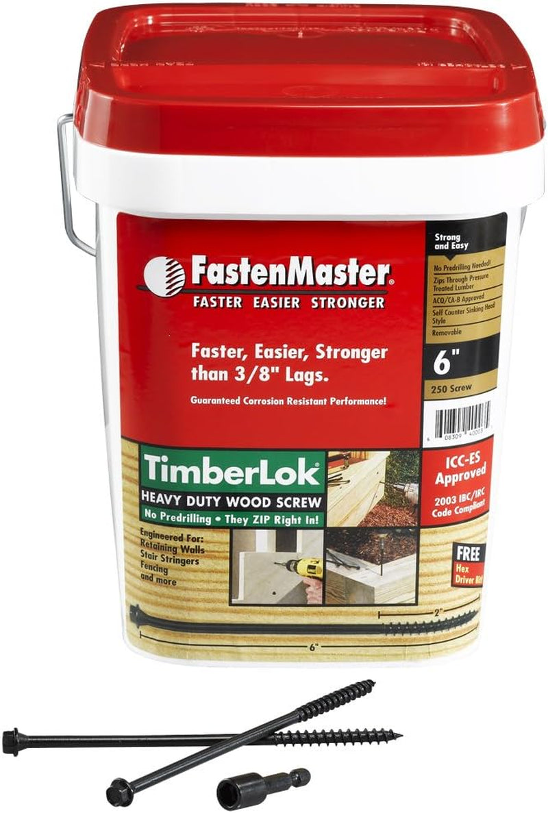 Fastenmaster OMG-FMTLOK06-250, 6"