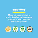 ( 1 Pack ) Immpower, AHCC Mushroom Extract Immune System Support