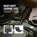 BENTISM 1/2" Drive Impact Socket Set, 23 PCS Standard SAE (7/16" -1") & Metric (13-24 Mm) Sizes, Deep & Shallow Kit, 6 Point Cr-V Alloy Steel Includes Adapters & Ratchet Handle & Storage Case