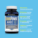 ( 1 Pack ) Immpower, AHCC Mushroom Extract Immune System Support