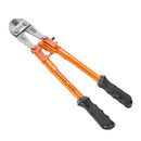 BENTISM Bolt Cutter, 14" Lock Cutter, Bi-Material Handle with Soft Rubber Grip, Chrome Molybdenum Alloy Steel Blade, Heavy Duty Bolt Cutter for Rods, Bolts, Wires, Cables