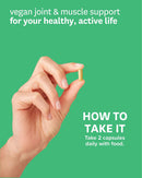 Zenwise Certified Vegan Joint Support Supplement - Glucosamine Hcl, Turmeric Ext