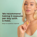 (1 Pack ) Emma Doctors Endorsed Gut Health Supplement - 60 Capsules - Relief Fr