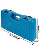 BENTISM Impact Socket Set 1/2 Inches Impact Sockets,19 Piece, SAE, 3/8 Inch - 1-1/2 Inch,Standard 6-Point Hex Sockets, Cr-V Alloy Steel, Radius Corner Design with a Steel Ratchet and a Storage Case