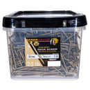 #10 X 4" Saberdrive Tan XL1500 Coated Exterior Star Drive Multi-Purpose Deck Screws 25 LB, Approx. 1196 Pieces