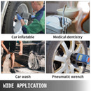 BENTISM Air Compressor 6.6 Gallon, Portable Air Compressor 1 HP, Oil Free Air Compressor Steel Tank 750W, Pancake Air Compressor 115 PSI, Ultra Quiet Compressor for Home Repair, Tire Inflation