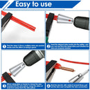 OKYMOTOR 2Pcs Wire Twisting Tool Wire Twister Wire Connector, 6Mm Upgrade Wire Twister Tool, Wire Stripping and Twisting Tool for Power Drill