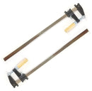 Lot of 2: 24" Inch BAR CLAMPS Heavy Duty Woodworking Wood Carpenter Tools