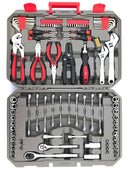 95 Piece Mechanics Tool Set in Metric and SAE for Small Engine, Mechanical and General Repairs – DT1242