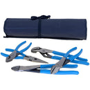 Channellock Tool Roll - 1 Technician'S Plier Set with Tool Roll, 5-Piece