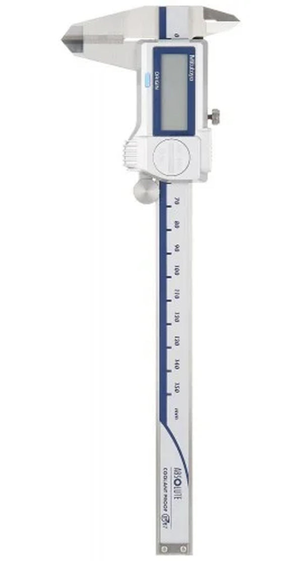 Mitutoyo 500-732-20, DIGIMATIC Caliper, 0-8", IP67, 0005" 0/01 Mm No SPC, Carbide OD