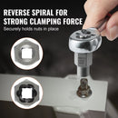 BENTISM Bolt Extractor Set, 29 PCS Impact Bolt & Nut Remover Set, 6Mm to 10Mm, 13/32" to 3/4", CR-MO Steel Extraction Socket Set with Storage Case, for Removing Damaged, Frozen, Rusted