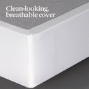 ZINUS No Assembly Metal Box Spring / 9 Inch White Mattress Foundation / Sturdy M