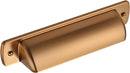 10 Pack Champagne Bronze Cabinet Cup Pulls 3 Inch Cabinet Handles Kitchen Cabinet Hardware Cup Pulls for Cabinets Champagne Drawer Pulls Zinc Alloy Drawer Handle