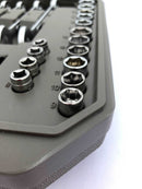 95 Piece Mechanics Tool Set in Metric and SAE for Small Engine, Mechanical and General Repairs – DT1242