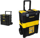 ® TOOL BOX, MODULAR ROLLING, Quicklink Rolling Workshop & Essential Rolling Workshop Toolbox, 3 Tier Stackable Units, STST1-80151