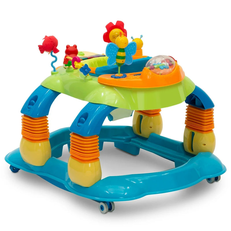 Lil’ Play Station 4-In-1 Activity Walker, Blue