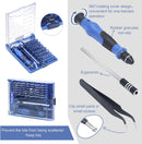 VCELINK Mini Screwdriver Set with 42 Bits with Tweezers & Extension Shaft