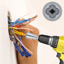 OKYMOTOR 2Pcs Wire Twisting Tool Wire Twister Wire Connector, 6Mm Upgrade Wire Twister Tool, Wire Stripping and Twisting Tool for Power Drill